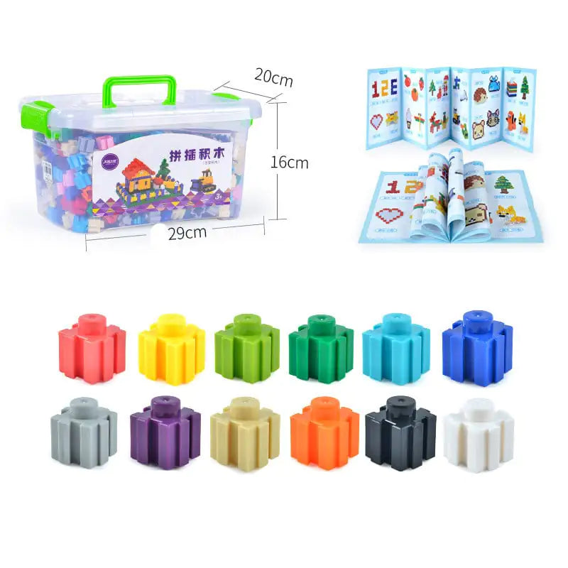 Particle Building Blocks Educational Toy